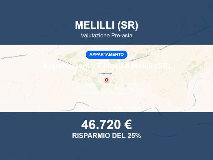 Appartamento con 5 locali in vendita in Piazza Risorgimento, Villasmundo, Melilli