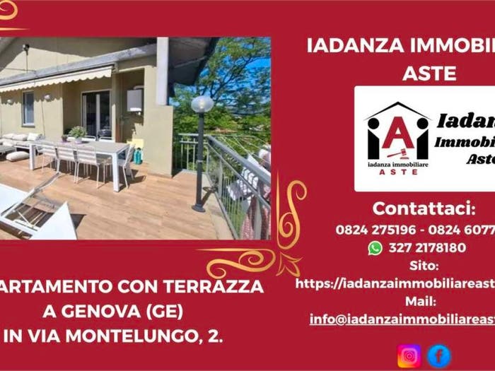 Appartamento quadrilocale in vendita in Via Montelungo, Molassana, Genova