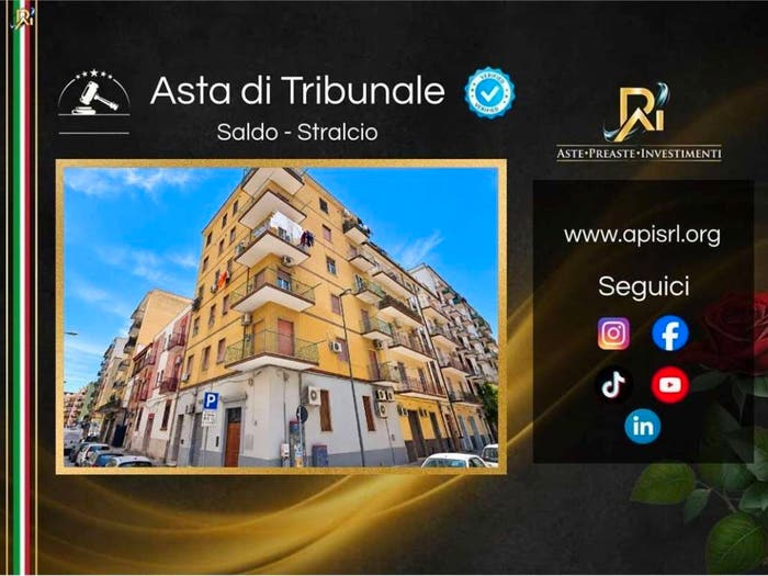 Appartamento trilocale in vendita in Via Taranto, Centro, Foggia