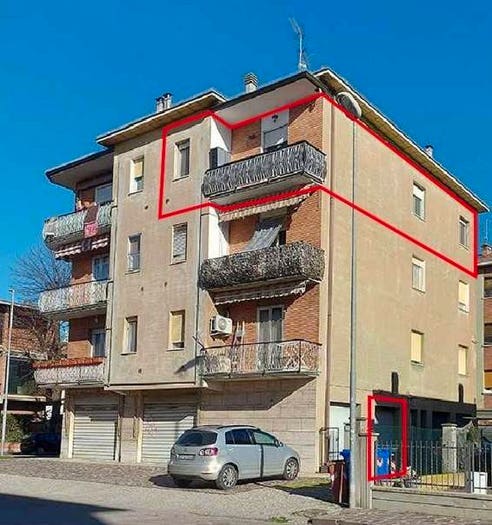 Appartamento trilocale in vendita in Via Calatafimi, Remesina Pezzana, Carpi