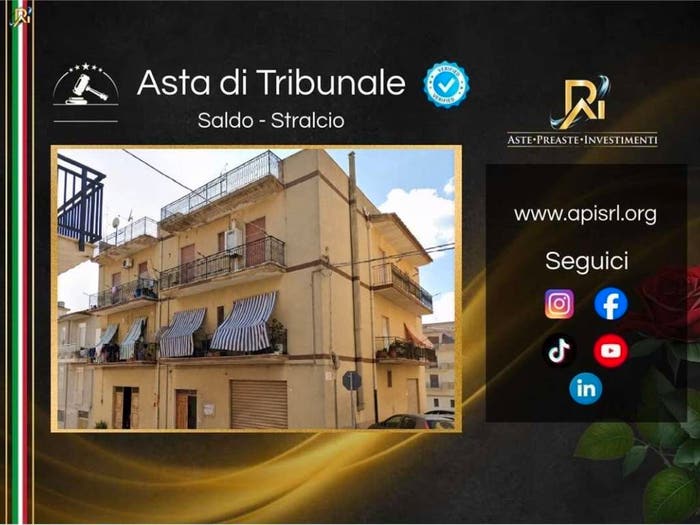 Appartamento con 5 locali in vendita in via nuoro, Canicattì