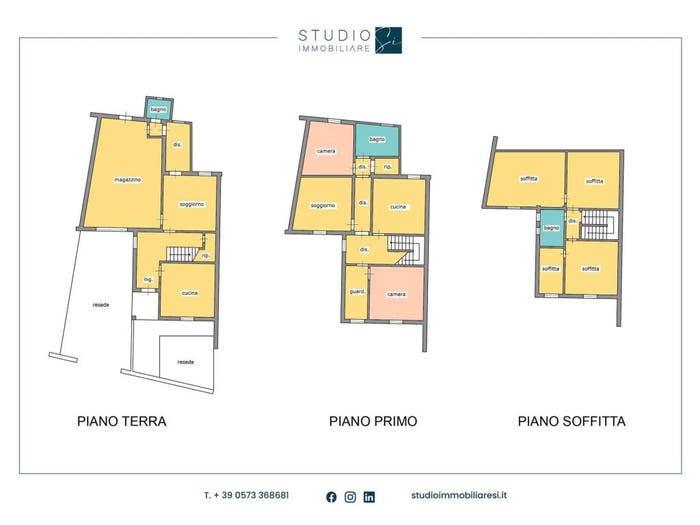 Casa con 6 locali in vendita in Via Giuseppe Verdi, Centro, Montale