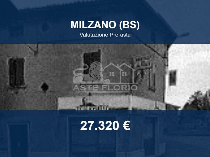 Casa bilocale in vendita in Via Cesare Battisti, Milzano