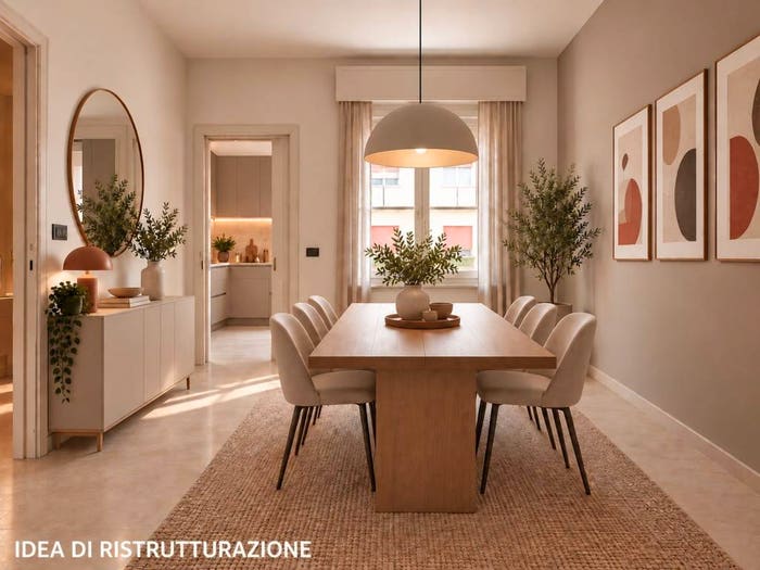 Appartamento trilocale in vendita in Via Magenta, Centro, Cremona