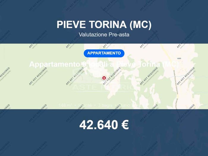 Appartamento con 6 locali in vendita in Località Tazza, Appennino, Pieve Torina