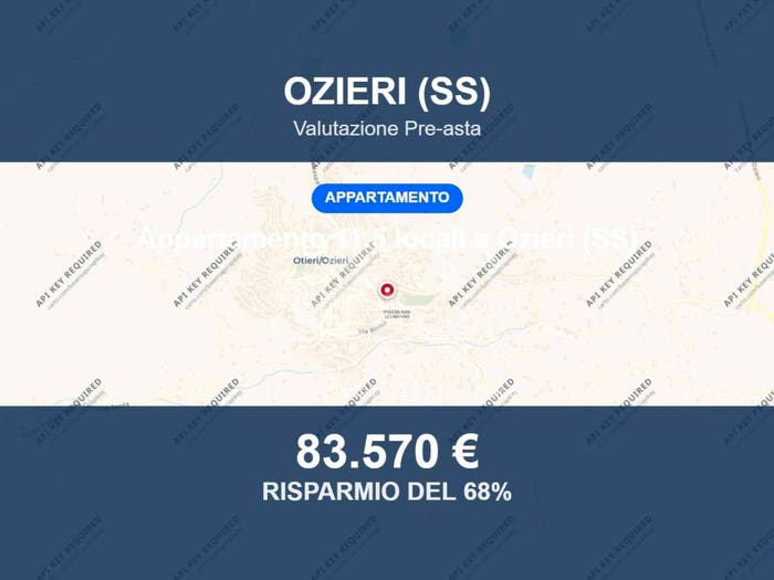 Appartamento con 6 locali in vendita in Via Vittorio Veneto, Centro, Ozieri