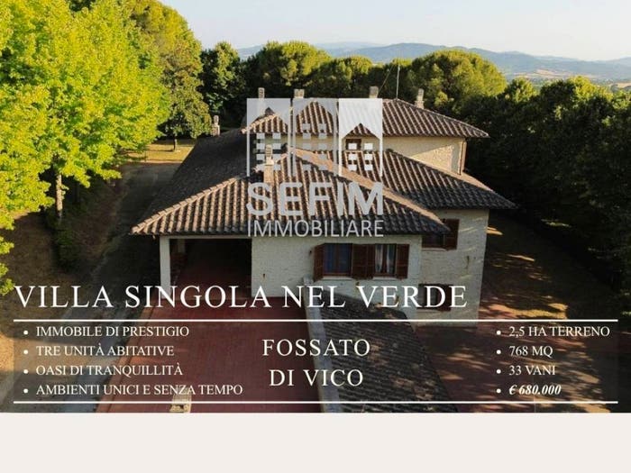 Casa con 6 locali in vendita in Via Borghetto, Fossato di Vico