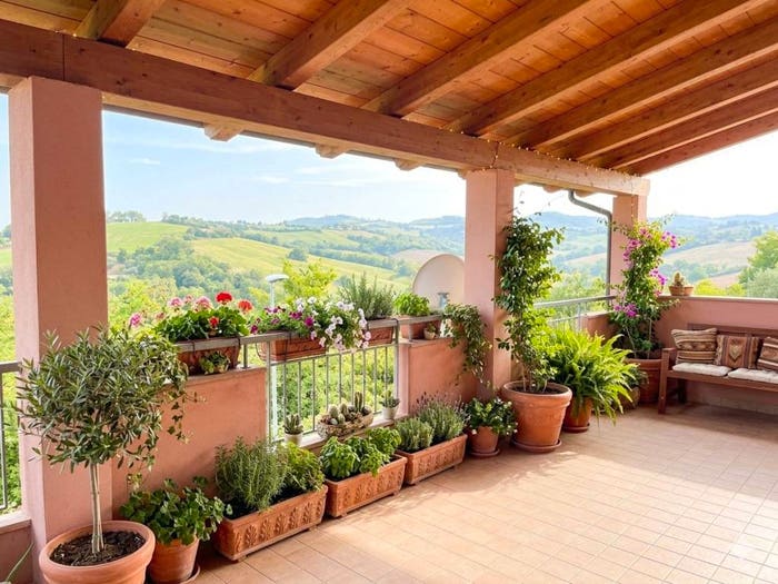 Appartamento bilocale in vendita in Via Panoramica, Mombaroccio