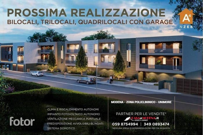 Appartamento quadrilocale in vendita in Via enrico Martinelli, San Lazzaro, Modena