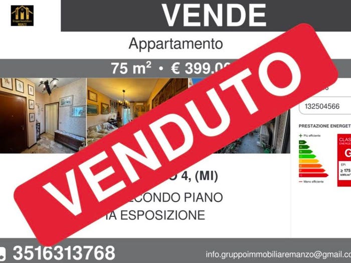 Appartamento trilocale in vendita in Via dei Mocenigo, Lodi Brenta, Milano