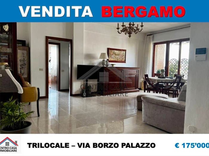 Appartamento trilocale in vendita in Via Borgo Palazzo, Celadina Boccaleone, Bergamo