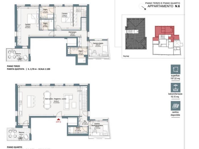 Appartamento con 6 locali in vendita in Piazza Cesare Beccaria, Beccaria Colombo, Firenze