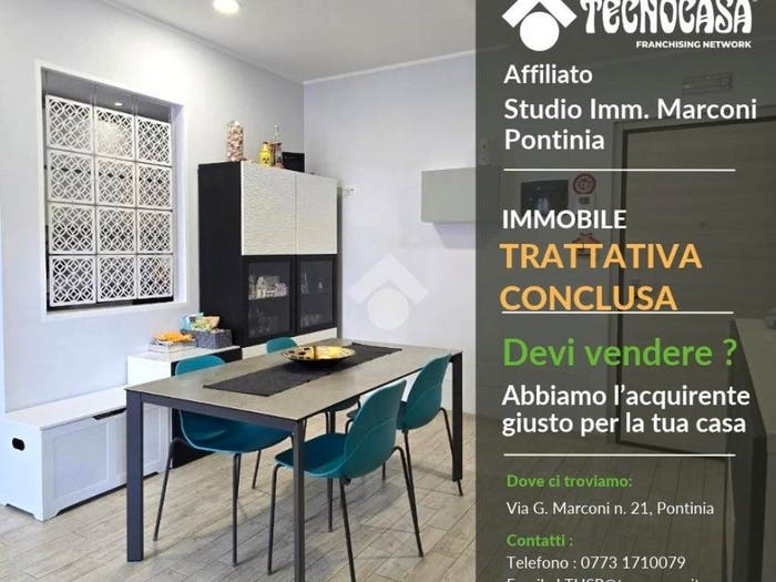 Appartamento trilocale in vendita in Via Trieste, Centro, Pontinia