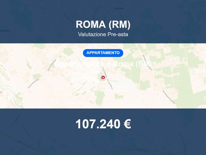 Appartamento trilocale in vendita in Via Valle Morta, Borghesiana Finocchio Rocca Cencia, Roma