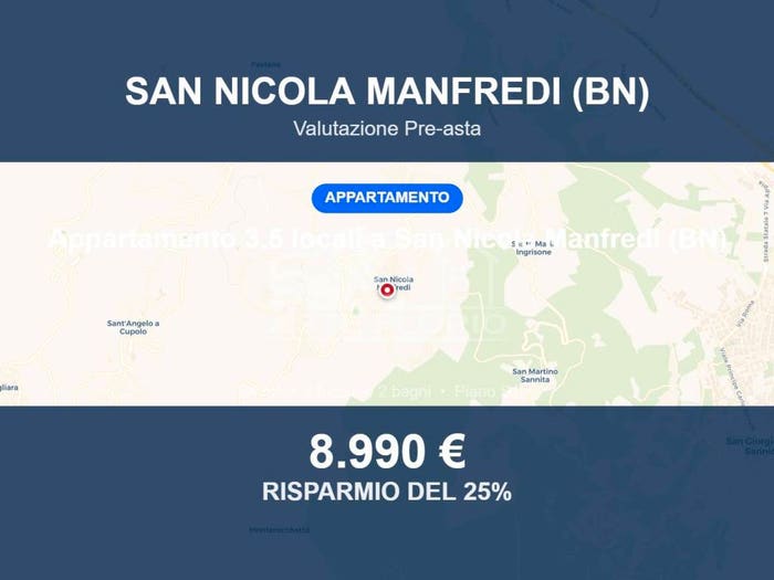 Appartamento trilocale in vendita in Via Lo Pigno II snc, Centro, San Nicola Manfredi