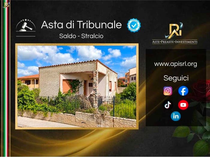Casa trilocale in vendita in Via Eleonora d'Arborea, Olmedo