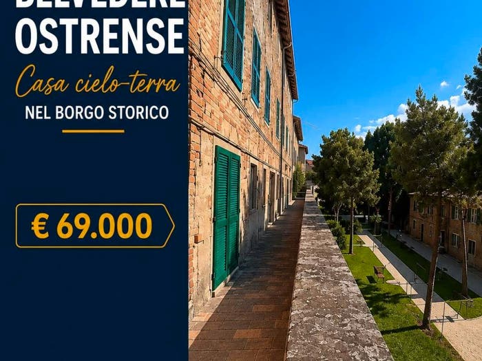 Casa con 6 locali in vendita in Centro, Belvedere Ostrense