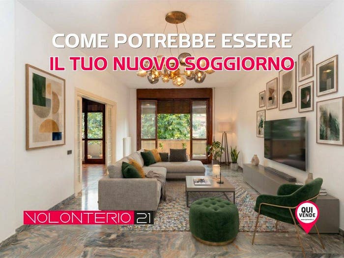 Appartamento quadrilocale in vendita in Via Angelo Volonterio, Saronno