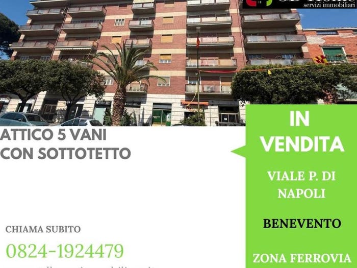 Appartamento con 5 locali in vendita in Viale Principe di Napoli, Stazione Centrale, Benevento