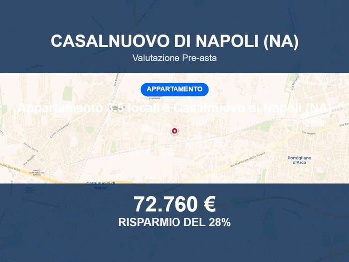 Appartamento trilocale in vendita in Via Giovanni Pascoli, Centro, Casalnuovo di Napoli