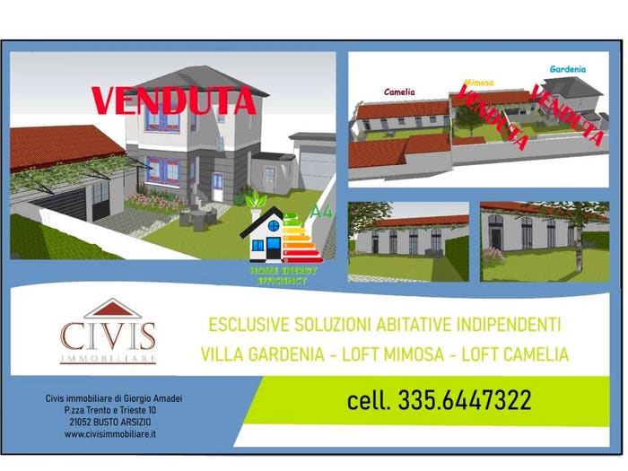 Appartamento trilocale in vendita in Via Salvator Rosa, San Michele, Busto Arsizio