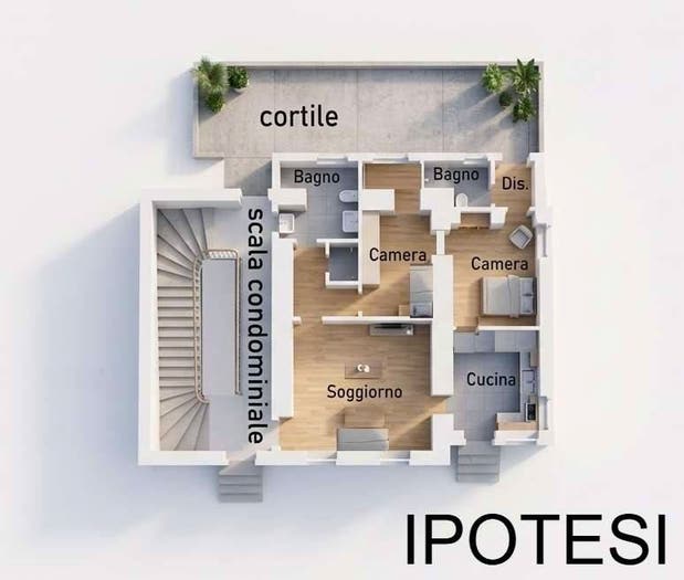Appartamento trilocale in vendita in San Sebastiano, Lanzo Torinese
