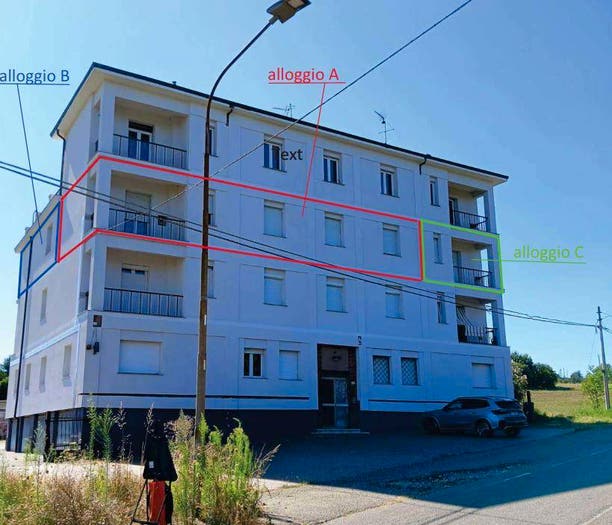 Appartamento con 5 locali in vendita in Frazione Fosseto, San Salvatore Monferrato