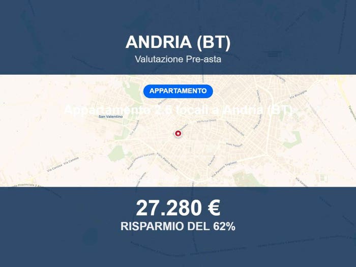 Appartamento bilocale in vendita in Via Gaetano Filangeri, Centro Storico Santa Maria Vetere, Andria