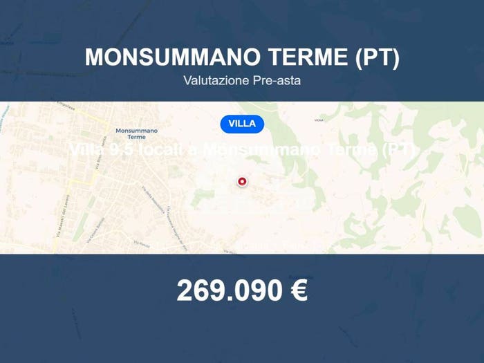 Casa con 6 locali in vendita in Via delle Terme, Grotta Giusti, Monsummano Terme
