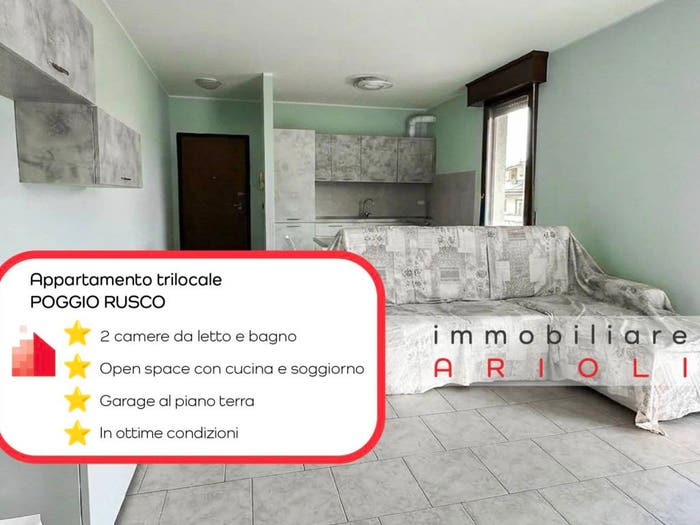 Appartamento in vendita in Centro, Poggio Rusco