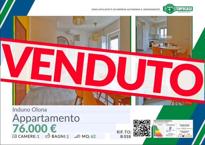Appartamento bilocale in vendita in Via vela, Induno Olona