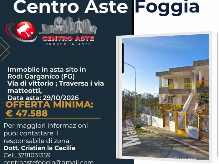 Appartamento con 5 locali in vendita in Via di vittorio Rodi Garganico FG, Rodi Garganico