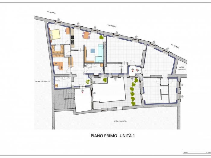 Appartamento quadrilocale in vendita in VIA MILANO, Borghi, Como