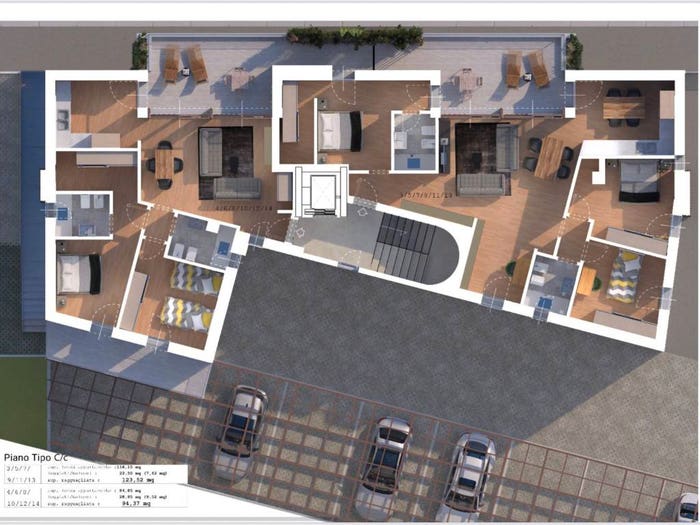 Appartamento con 5 locali in vendita in Via Filippo Lippi, Porta Santo Spirito Stazione, Arezzo