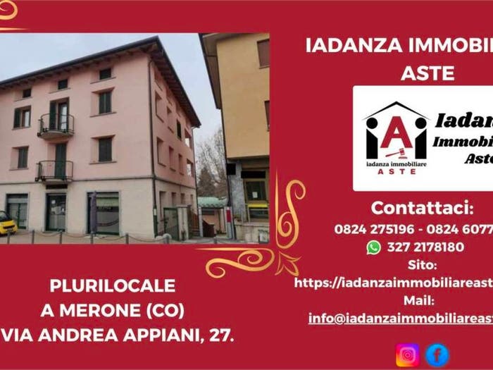Appartamento con 6 locali in vendita in Via Andrea Appiani, Centro, Merone