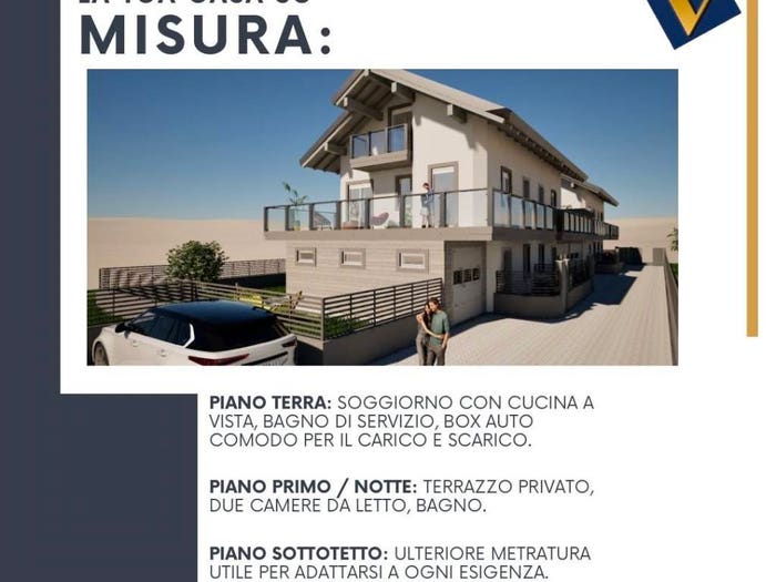 Casa con 5 locali in vendita in Via Parucco, Centro, Pianezza