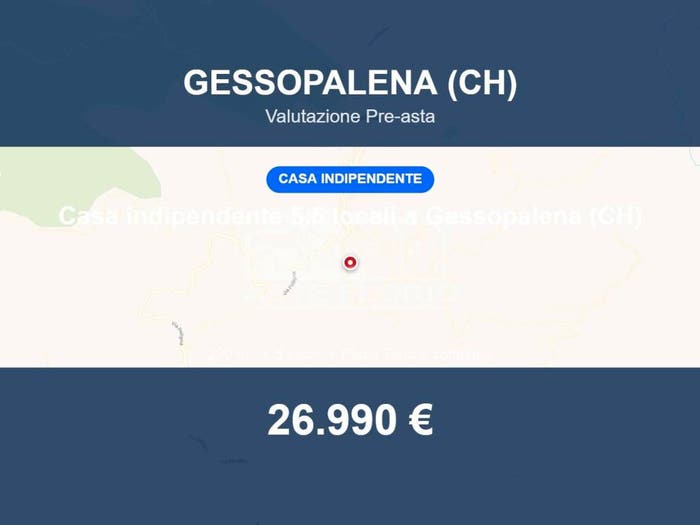 Casa con 5 locali in vendita in Contrada Giardino, Centro, Gessopalena