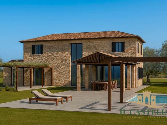 Casa quadrilocale in vendita in Via Bassa, Vaiano, Castiglione del Lago