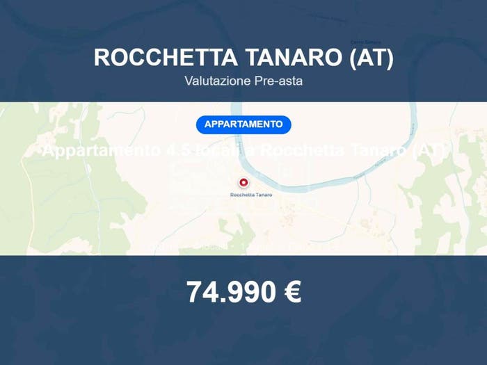 Appartamento quadrilocale in vendita in Via Nicola Sardi, Centro, Rocchetta Tanaro