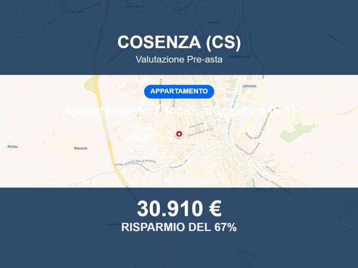 Appartamento quadrilocale in vendita in Via Felice Migliori, Centro Mancini, Cosenza