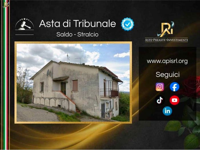 Appartamento con 6 locali in vendita in Centro abitato Creti, Creti, Cortona