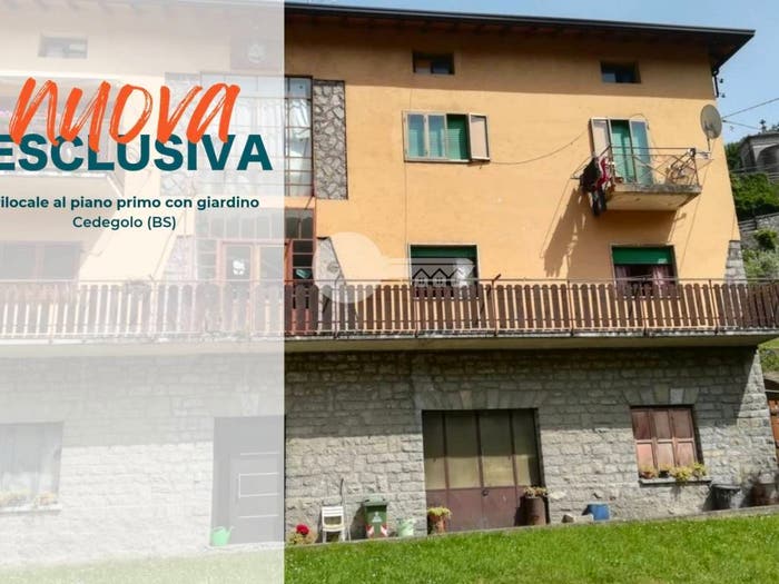 Appartamento trilocale in vendita in Via Mercato, Cedegolo