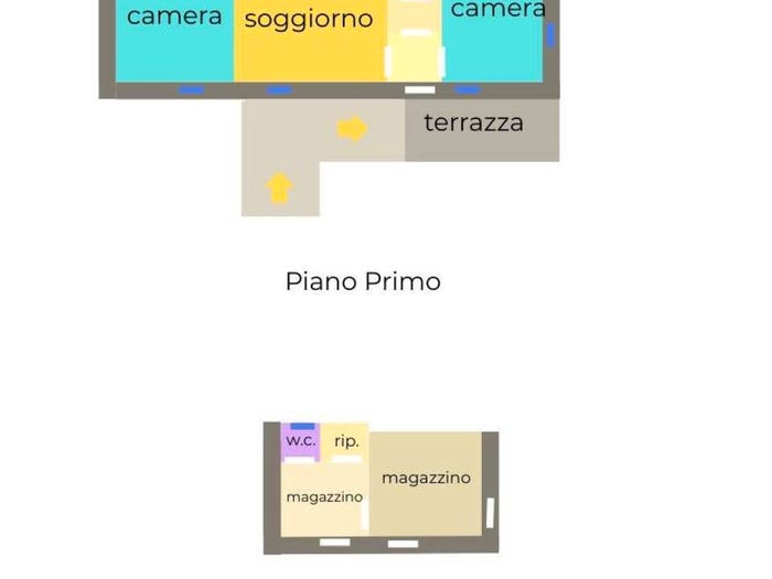 Appartamento con 6 locali in vendita in Via Montanara, Cecina Centro, Cecina