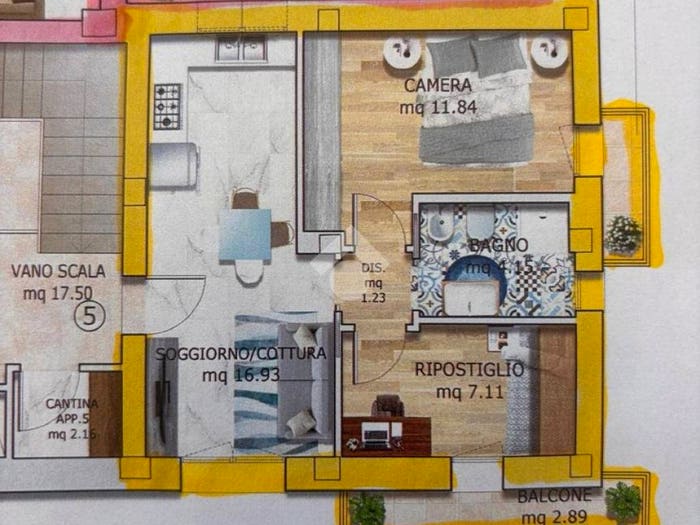 Casa monolocale in vendita in Via Mar Jonio, BellariaIgea Marina