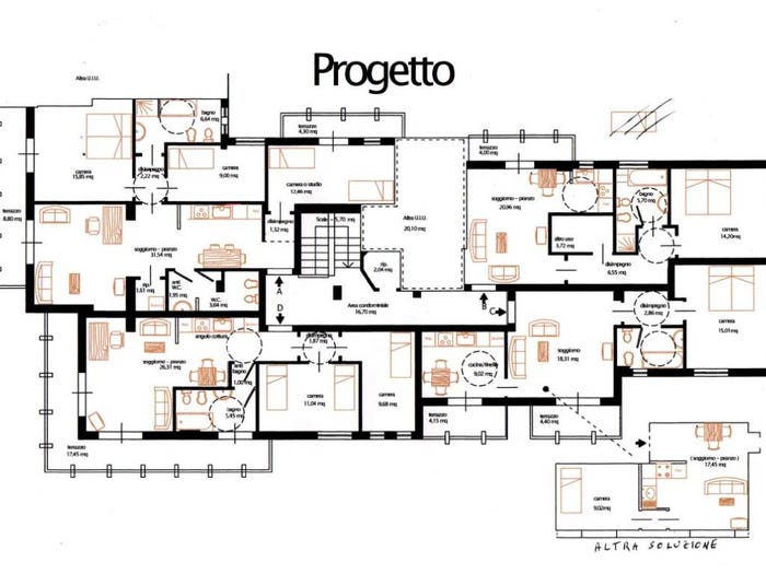 Appartamento con 6 locali in vendita in Centro, Pescia