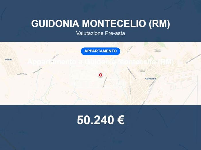 Appartamento trilocale in vendita in via Daniele Manin, Villanova, Guidonia Montecelio