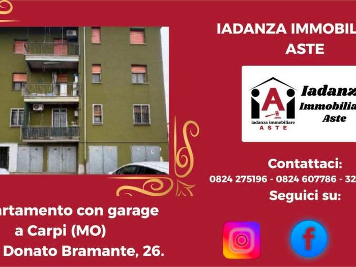 Appartamento quadrilocale in vendita in Via Donato Bramante, Remesina Pezzana, Carpi