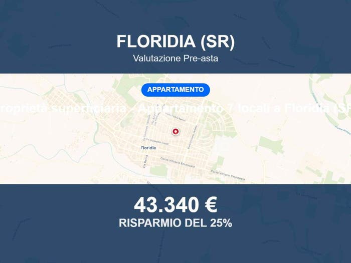 Appartamento trilocale in vendita in Via Cristoforo Colombo, Floridia