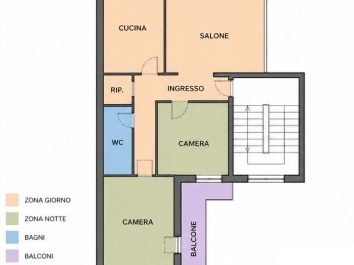 Appartamento trilocale in vendita in Via Eugenio Curiel, Centro, Cardito