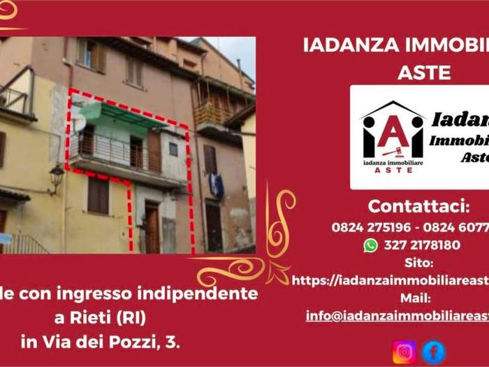 Appartamento trilocale in vendita in Via dei Pozzi, Rieti